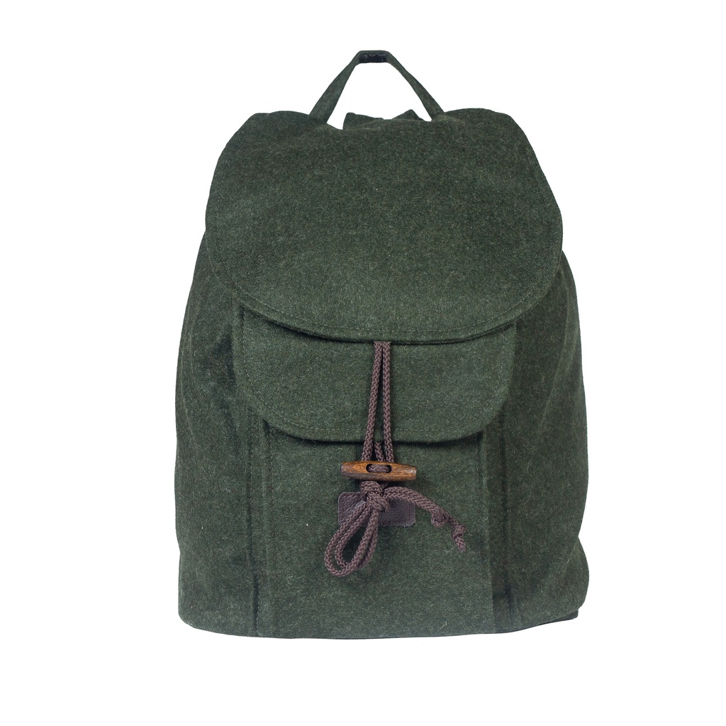 Loden Backpack "Narrow/High" – 12 L 
