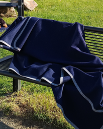Loden Blanket with Piping