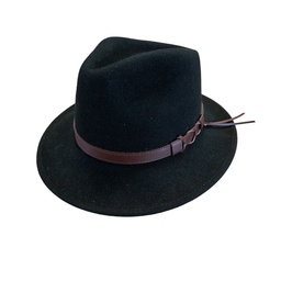 Dark Blue Loden Hat -  Size 55